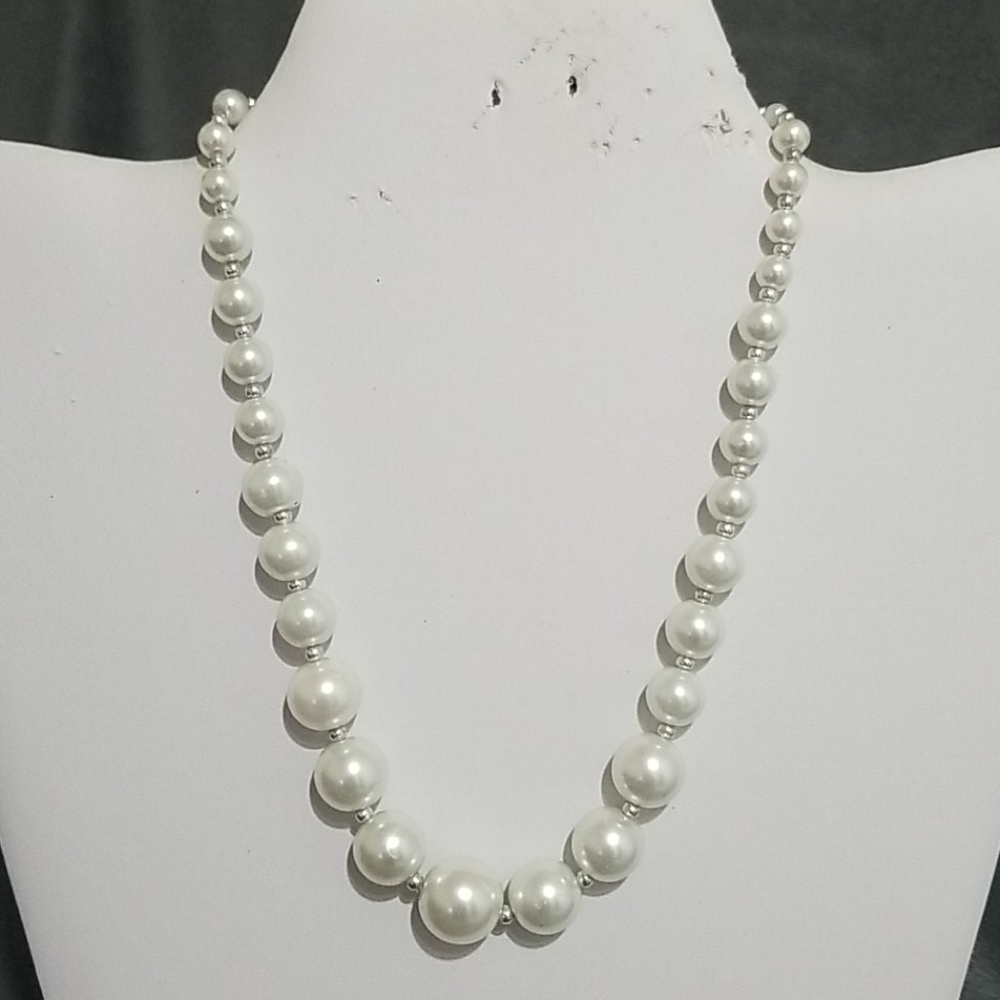 Faux Pearl Necklace